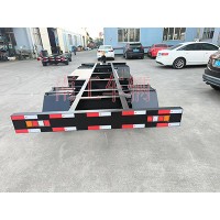 10吨自走式拖车底盘 电动平板拖车